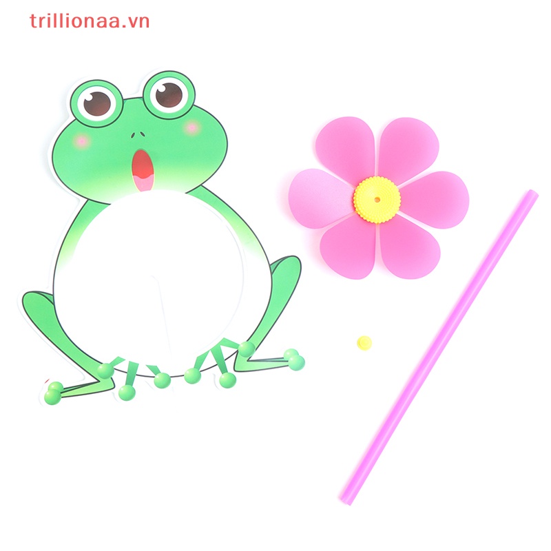 Chong Chóng Gió Hình Hoạt Hình Xinh Xắn Trang Trí Sân Vườn