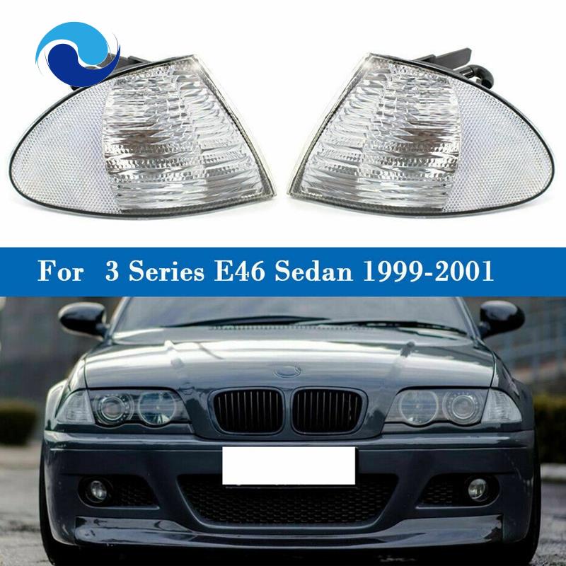 Cặp Đèn Tín Hiệu Cho BMW 3 Series E46 1999-2001 Sedan Wagon 63136902765 63136902766