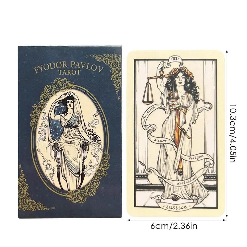 Fyodor Pavlov Tarot cards Classic Tarot Deck Fortune Telling Divination Board Game
