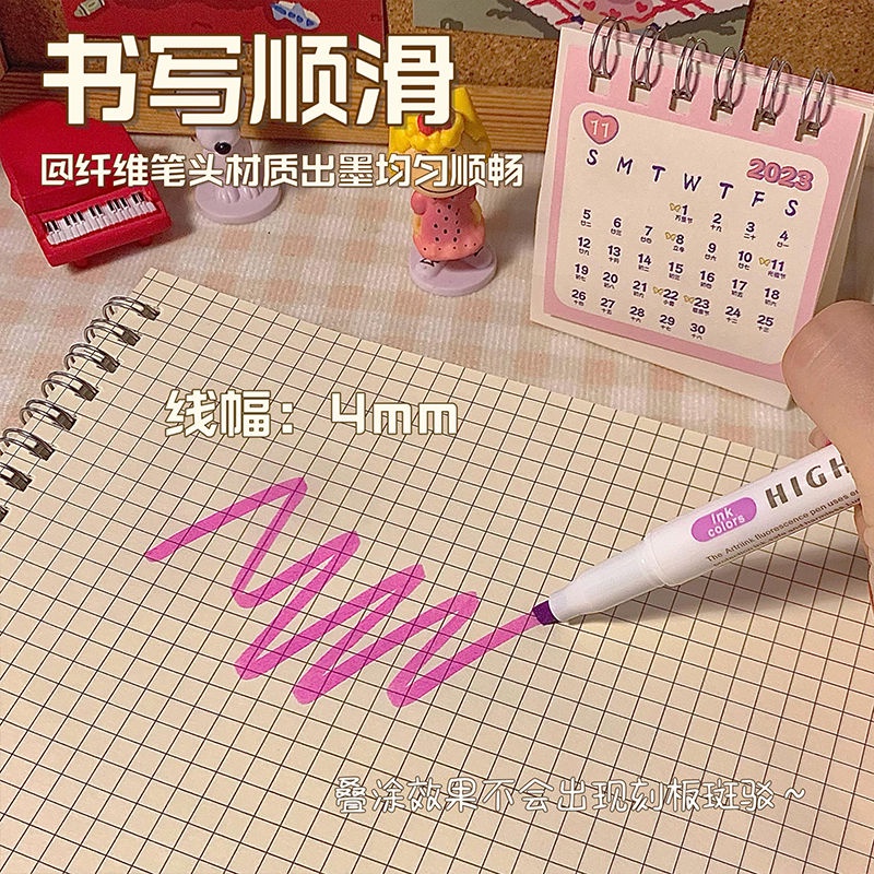 Bút Đánh Dấu Hai Đầu 42 Màu Sắc Dành Cho Học Sinh
