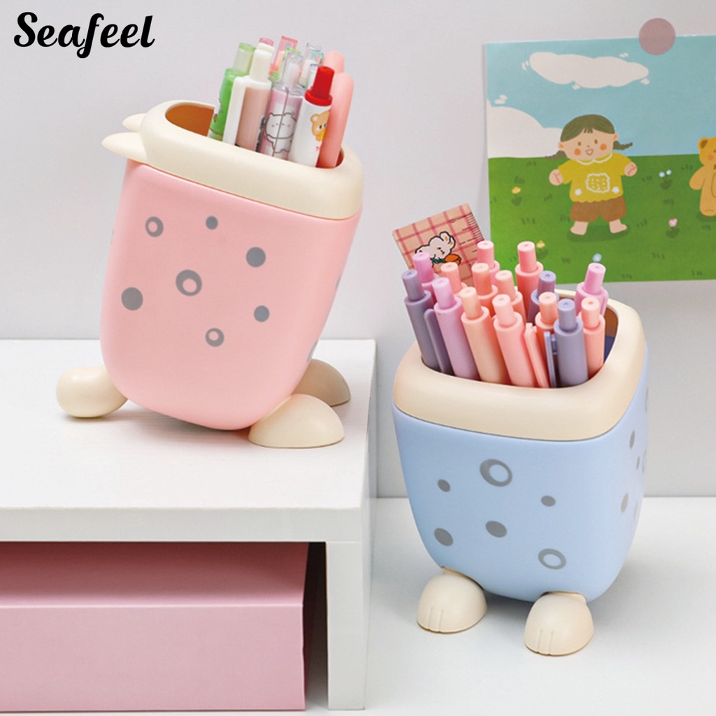 Hộp Đựng Bút Hình Hoạt Hình Sức Chứa Lớn Tiết Kiệm Không Gian