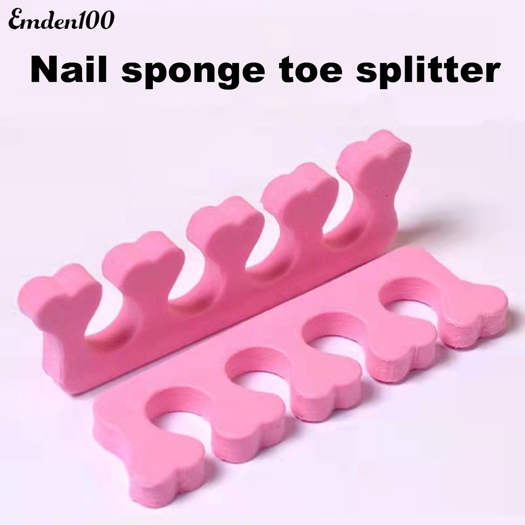 Set 2 Miếng Xốp Mềm Phân Tách Móng Chân Chuyên Dụng