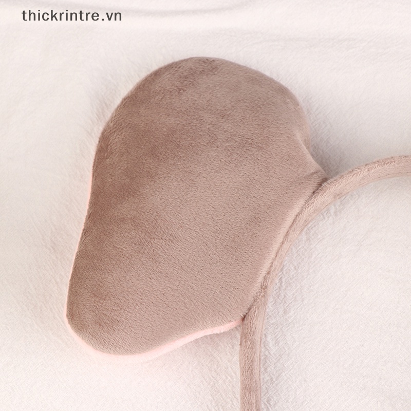 Băng Đô Tai Voi Nhồi Bông Đáng Yêu Dành Cho Bé Gái