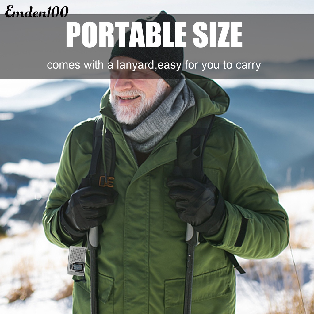 Radio FM Mini BC-R2011 Nhận Tín Hiệu Chất Lượng Cao