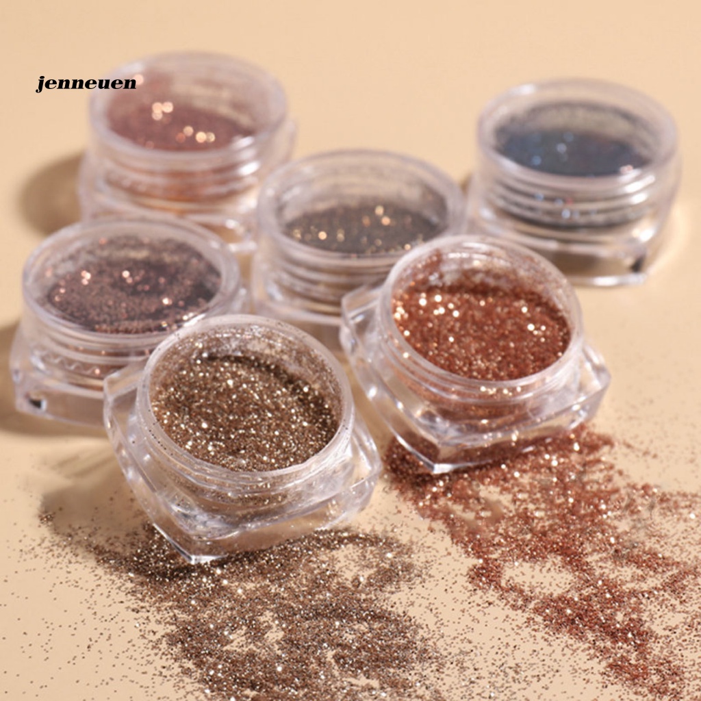 1 Hộp Bột Kim Tuyến Lấp Lánh Đa Năng Trang Trí Móng Tay