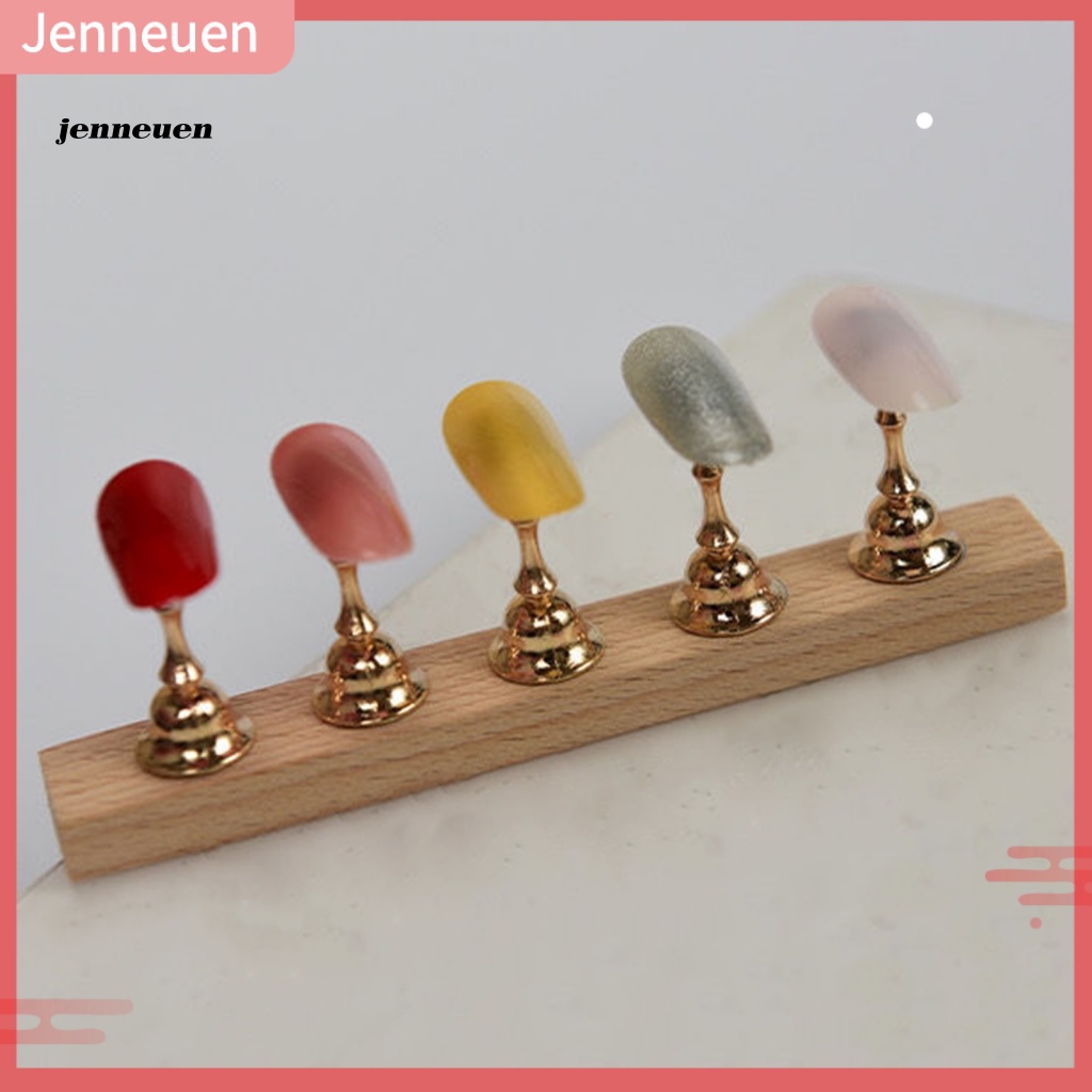 1 Bộ Giá Đỡ Trưng Bày Móng Tay Giả Phong Cách Tối Giản Edge