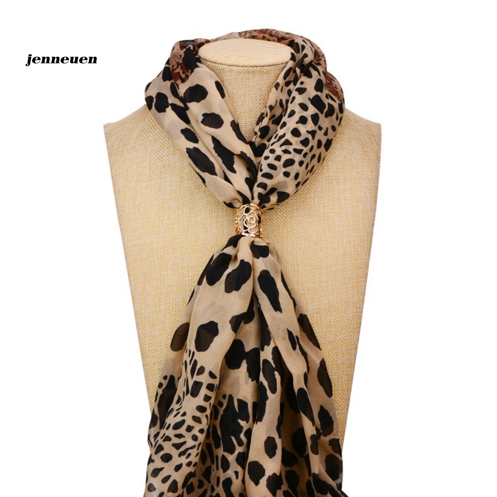 Kẹp Khăn Choàng Hình Hoa Hồng Chạm Khắc Thời Trang Cho Nữ