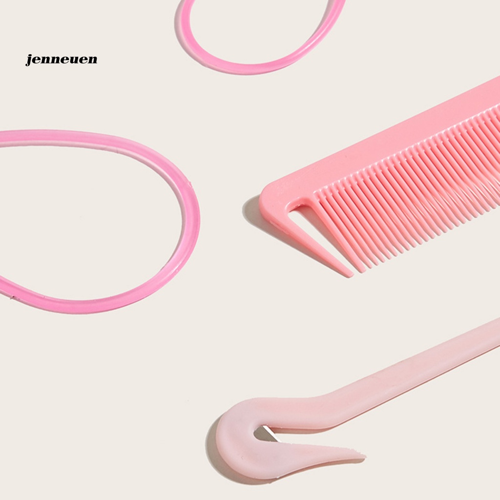 1 Bộ Lược Kẹp Tóc Tạo Kiểu Đa Năng Nhỏ Gọn Cho Salon