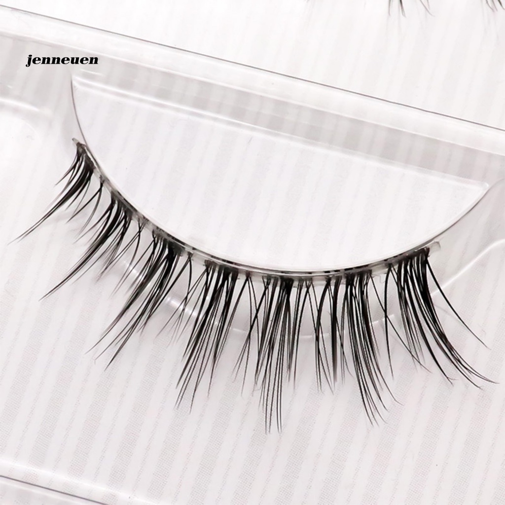 Set 3 Cặp Lông Mi Giả Cong Màu Đen Trang Điểm Làm Quà Sinh Nhật