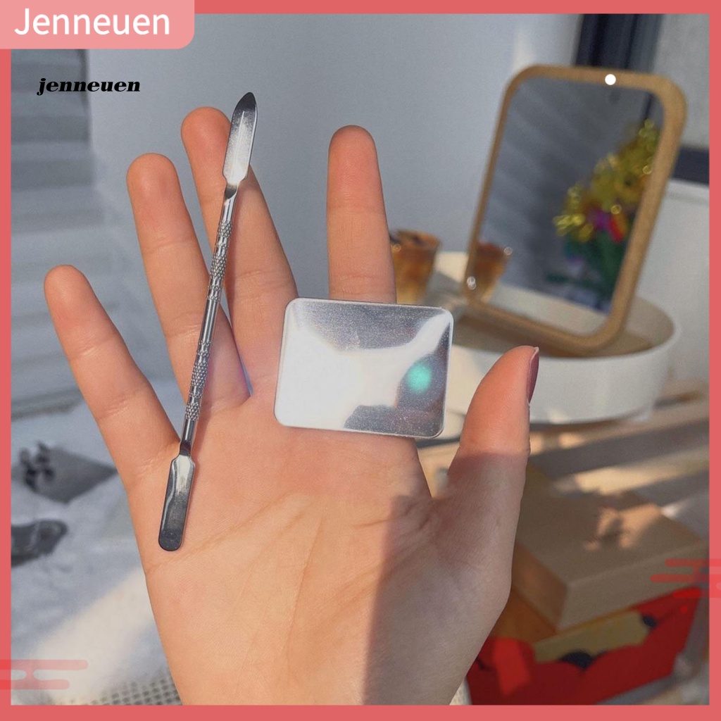 Bảng Pha Màu Mỹ Phẩm Chống Trượt Nhỏ Gọn Tiện Lợi