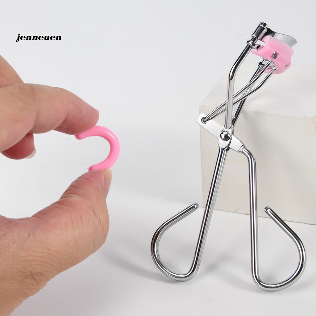 Dụng Cụ Bấm Cong Mi Chuyên Nghiệp Kèm Lược Cao Su Linh Hoạt