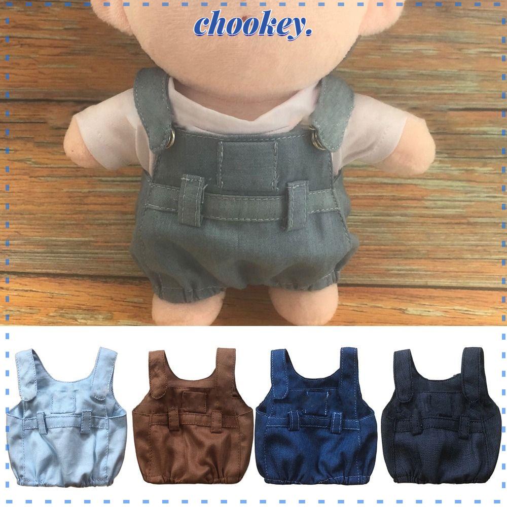 Bộ Áo Liền Quần Jeans Cho Búp Bê BJD Tỉ Lệ 1 / 6 Chất Lượng Cao