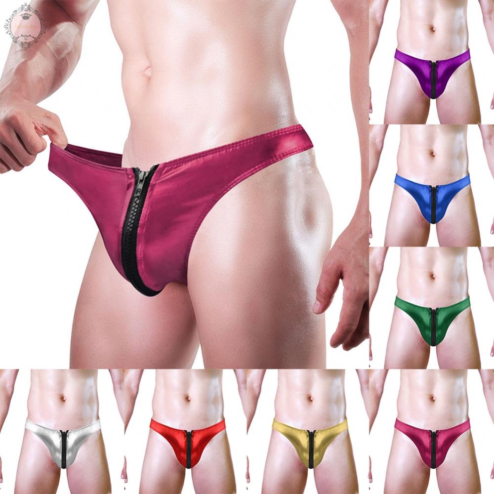 Men Underwear Underpants Breathable Comfortable Flex Leather Leightweight