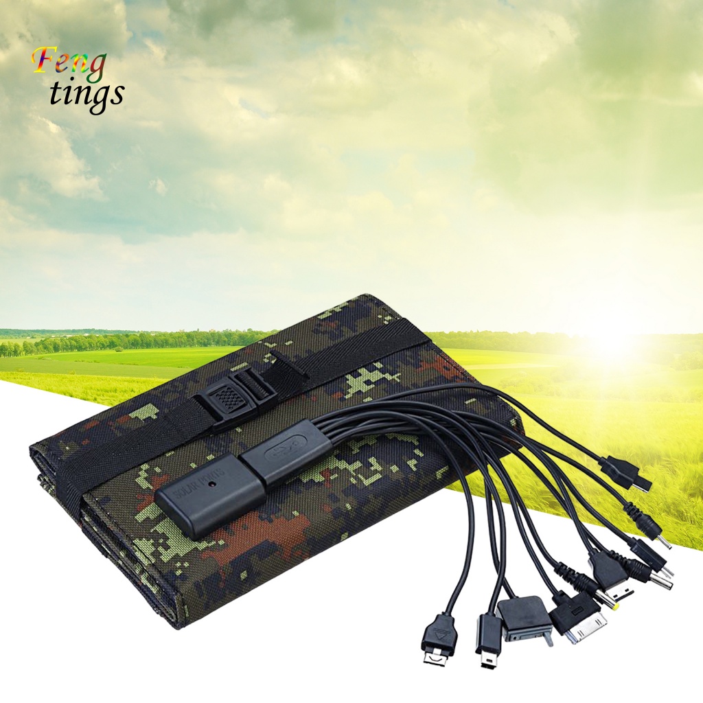 Tấm Pin Năng Lượng Mặt Trời Siêu Mỏng Chống Thấm Nước 10W Dành Cho Điện Thoại