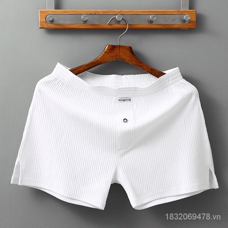 Quần Lót Boxer Cotton Dáng Rộng Cỡ Lớn Thoải Mái Thời Trang Cho Nam