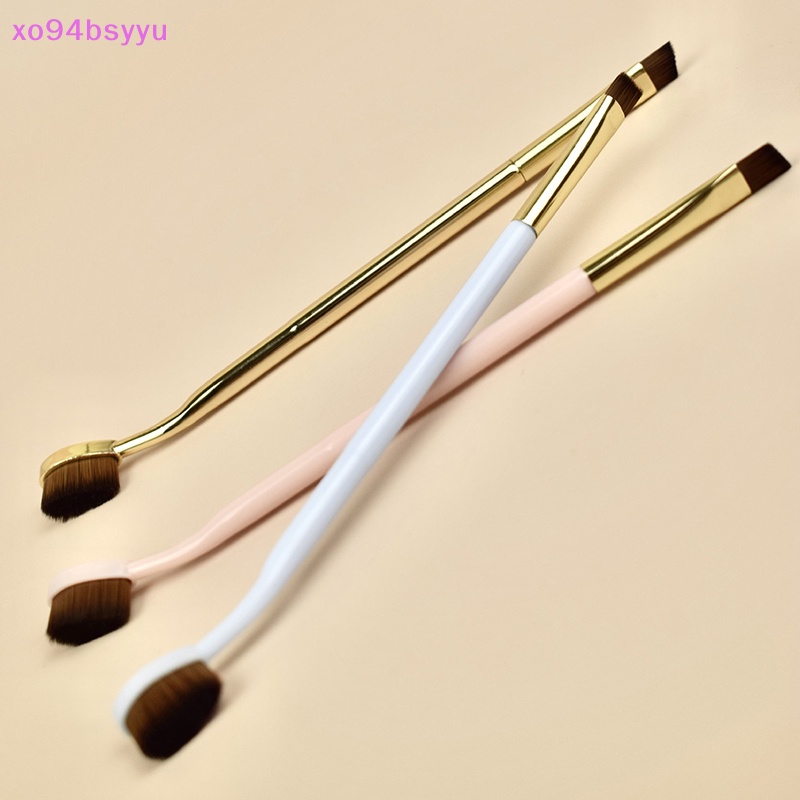 Cọ Trang Điểm Xo94Bsyu Hai Đầu Bằng Sợi Nhân Tạo Mềm Mại Tiện Dụng