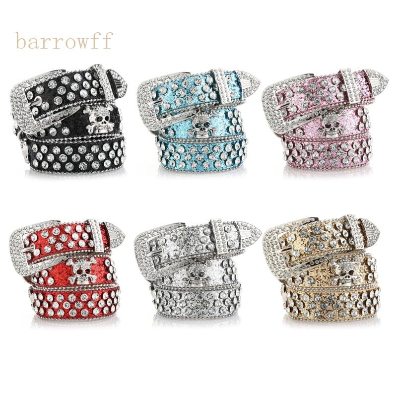 Thắt Lưng Khóa Hình Đầu Lâu Phong Cách Cyber Punk Y2k Thời Trang Cho Nam Và Nữ