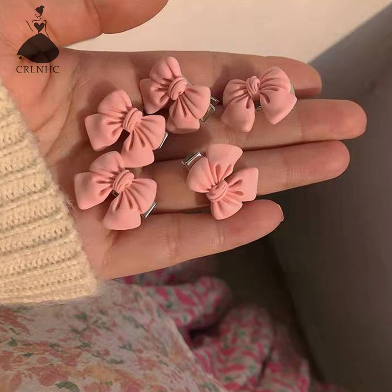 Kẹp Tóc Càng Cua Mini Hình Hoa / Trái Tim Dễ Thương Ngọt Ngào Cho Nữ vn