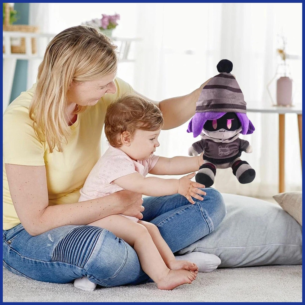 Thú Nhồi Bông Mềm Mại Hình Nhân Vật Hoạt Hình Cho Bé