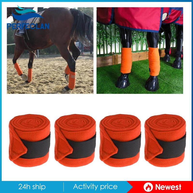 Set 4 Đai Quấn Bảo Vệ Chân Bằng Vải Bông Mềm Mại