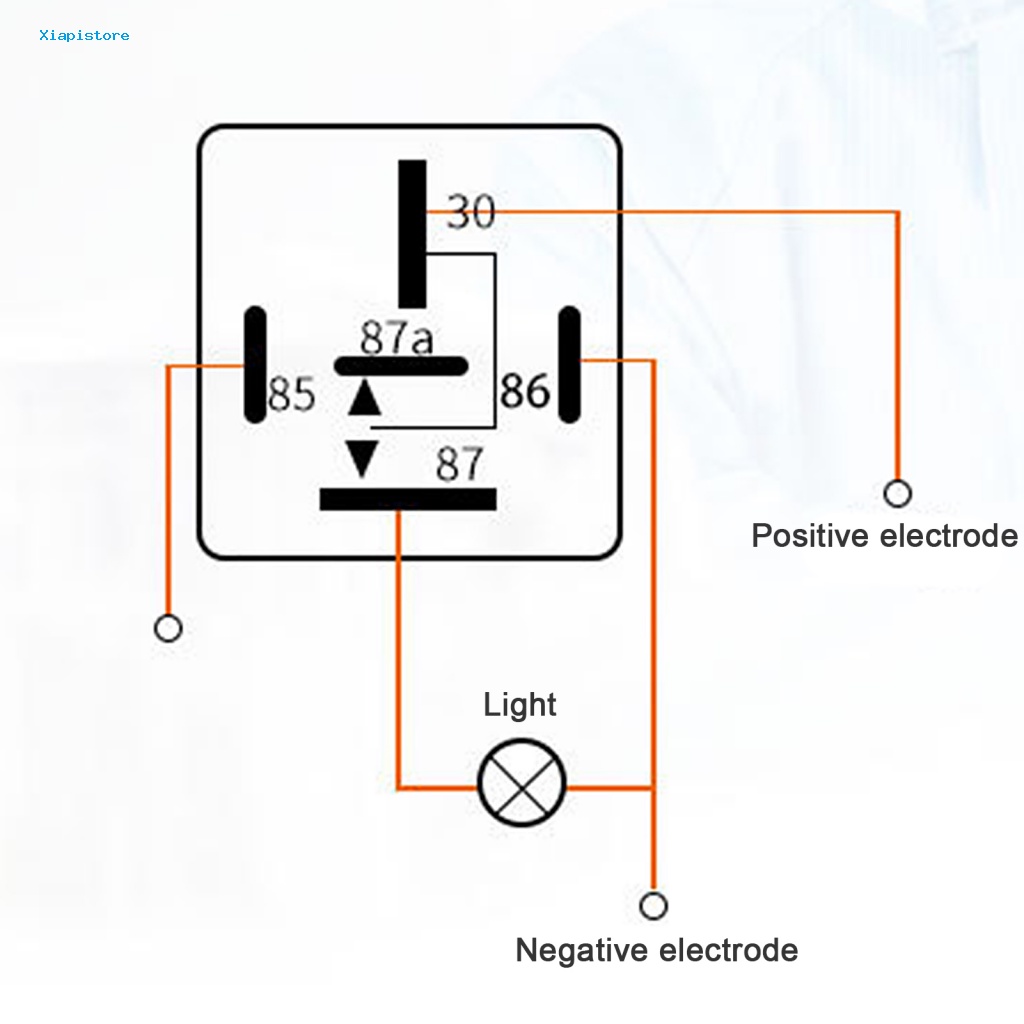 Rơ Le Tự Động JD1914 Chống Thấm Nước 12 / 24V 5 Pin Kèm Ổ Cắm Chuyên Dụng Cho Xe Hơi