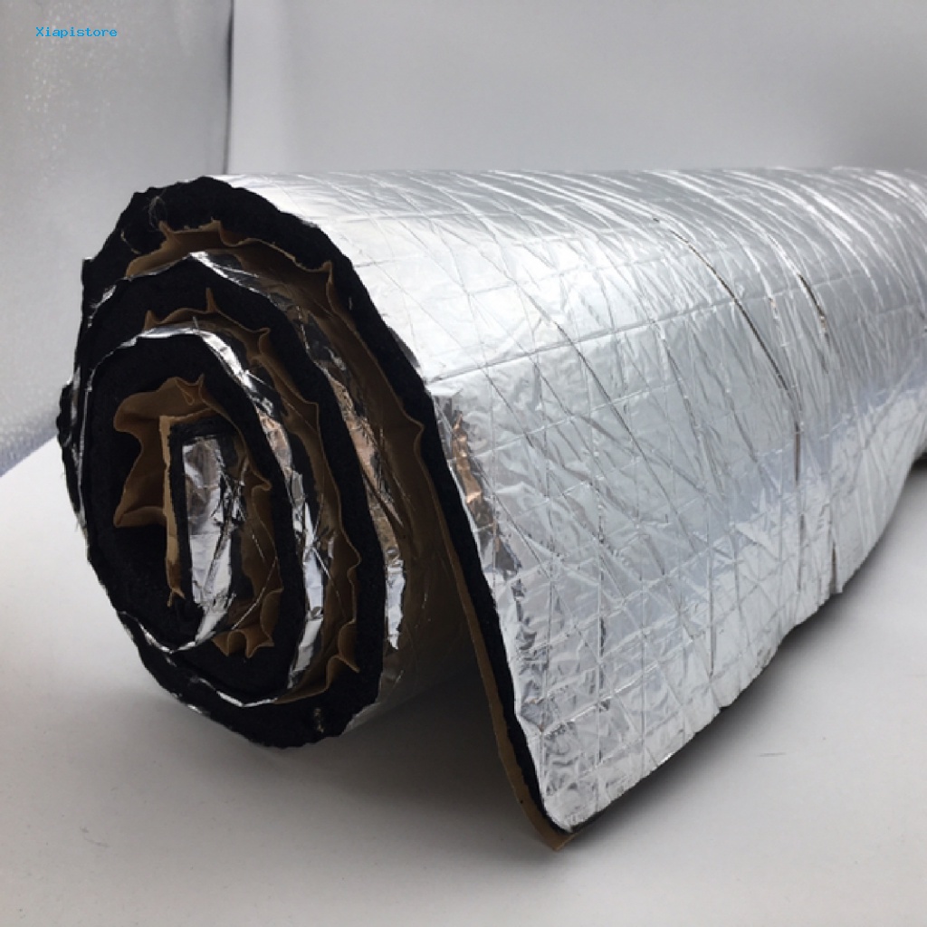 [Xiapistore] Thảm Cách Âm Tự Dính Hấp Thụ Sốc Màu Bạc Cho Xe Hơi