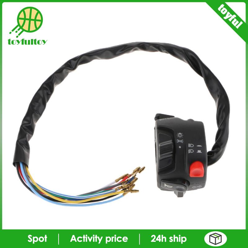 Công Tắc Điều Khiển Đèn Gắn Tay Lái Xe Mô Tô 7 / 8 &quot;