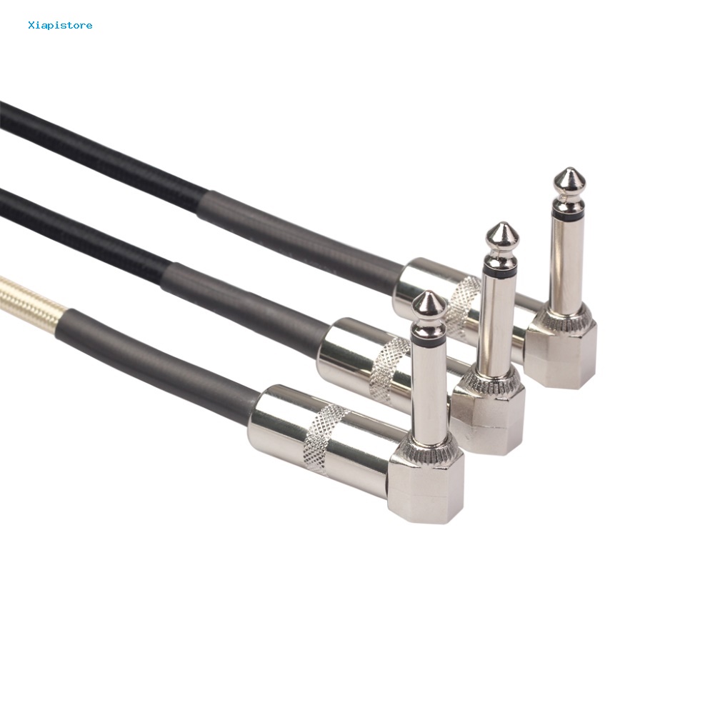 Dây Cáp Hiệu Ứng Góc Phải Dài 30cm Chuyên Dụng Cho Đàn Guitar Điện