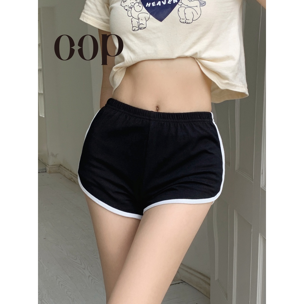 Quần Short Thể Thao Lưng Thun Cao Ống Rộng HZFWC7059