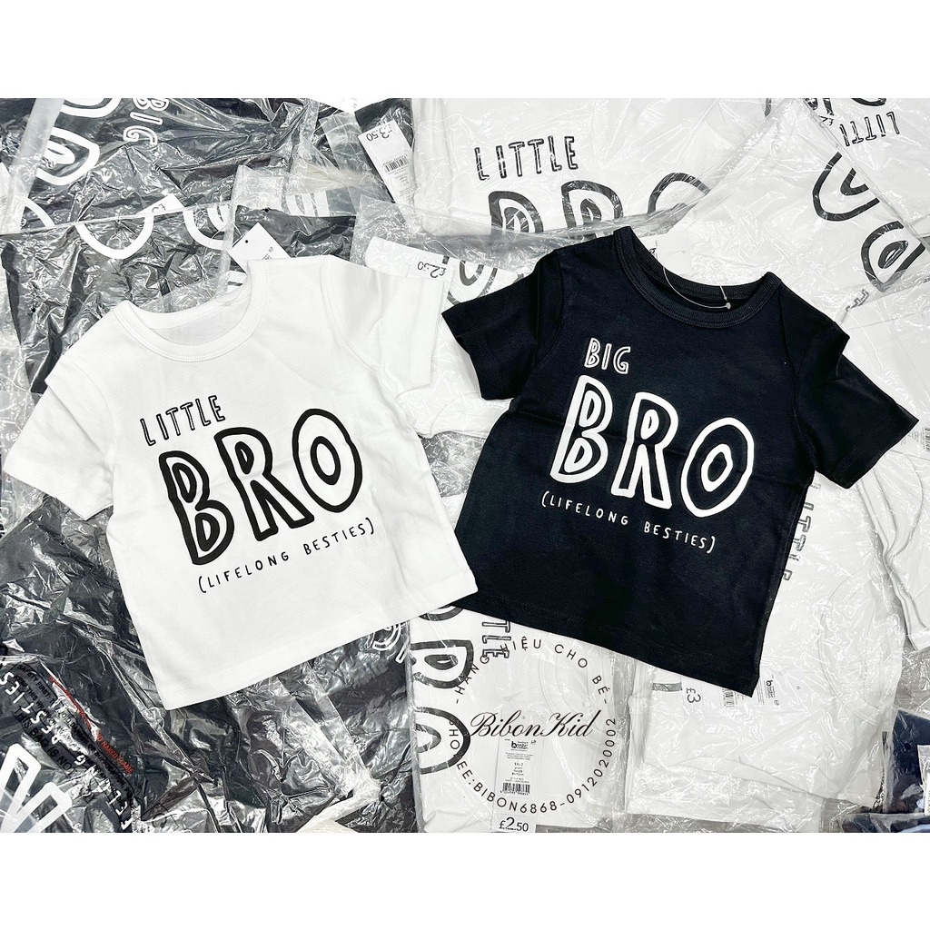 Áo thun lẻ form nhỏ GEOGRE_UK 9-12m đến 9-10y