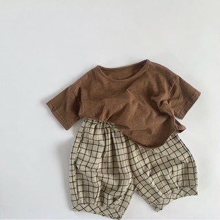 Áo thun cotton basic cho bé