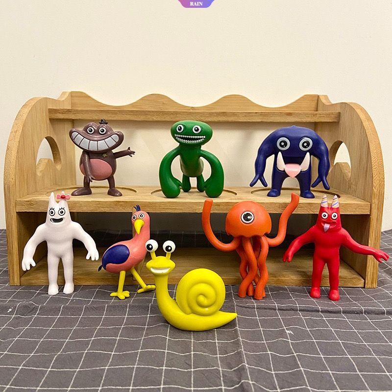Set 8-9 Tượng Nhân Vật Anime Garten Of Banban Horror Bằng Pvc