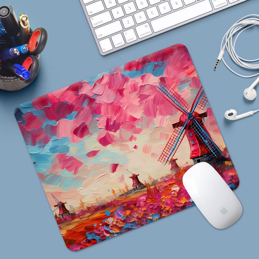 Cartoon Gaming Mouse PadExquisite Pattern Small Office Game Mouse Pad 3MNM