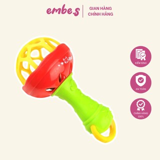 Lục lạc cầm tay đầu mềm cho bé embe.s