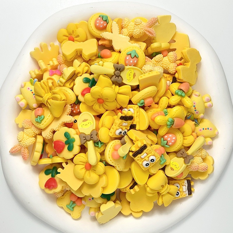 Combo 5-10 Charm Hoạt Hình, Charm Sanrio, Trộn Bóng - Nhám, Màu Tuỳ Chọn