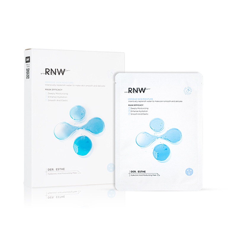 RNW Mặt Nạ Hyaluronic Acid Dưỡng Ẩm Làm Trắng Da Tự Nhiên Lâu Trôi
