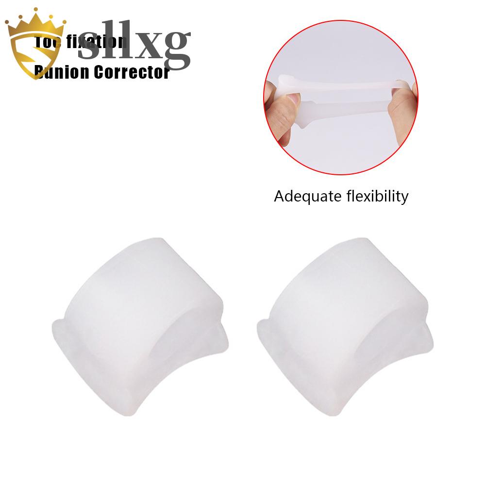 Set 4 Cặp Đệm Silicone Mềm Chỉnh Hình Ngón Chân Cái