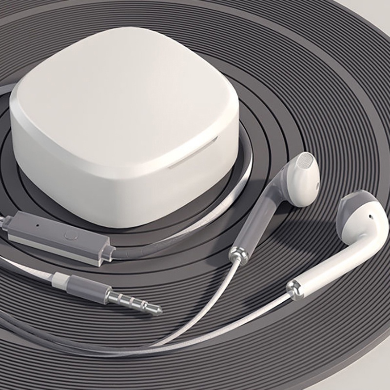 Tai Nghe Nhét Tai Jack 3.5mm Có Micro Chuyên Dụng Cho Điện Thoại Máy Tính