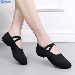 Giày Múa Ba Lê Đế Mềm Cột Dây Dành Cho Nữ