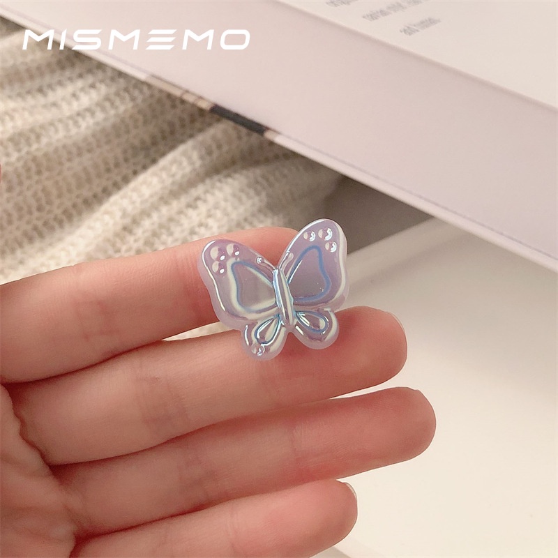 Kẹp Tóc Mái Ngang Nhiều Màu Sắc Hình Bướm Xinh Xắn Dành Cho Nữ