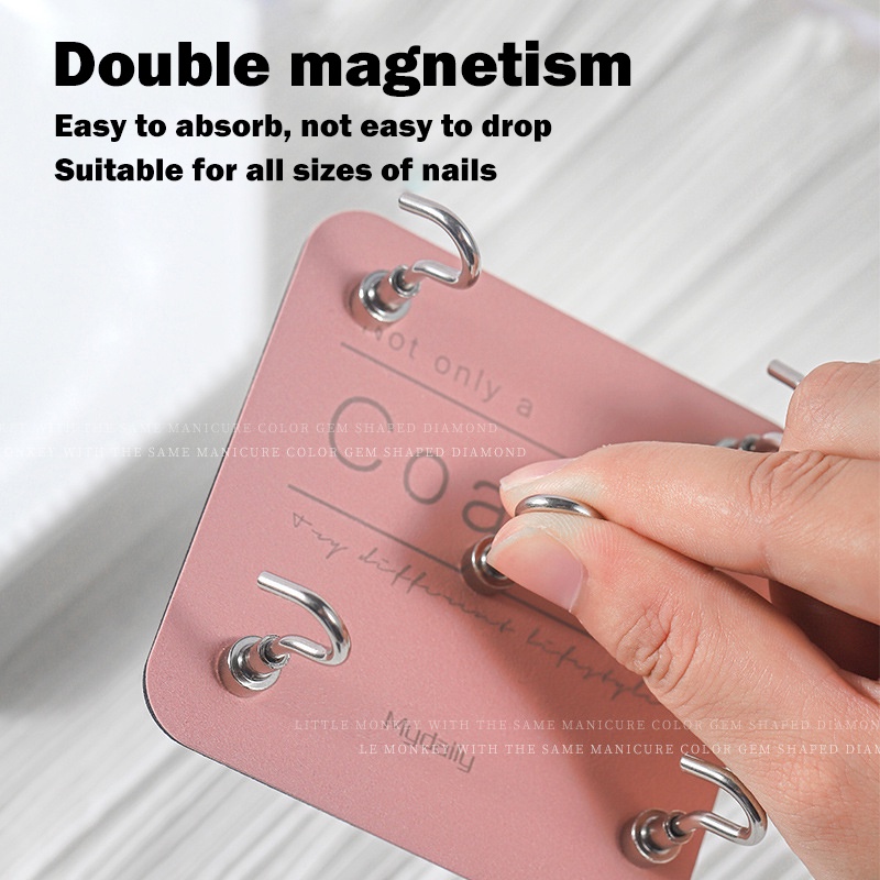 Giá Đỡ Trưng Bày Móng Tay Giả Từ Tính Mạnh Mẽ Dành Cho Salon