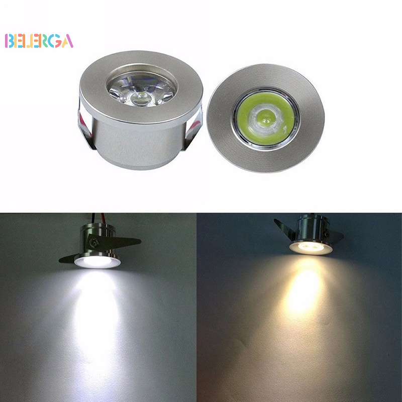 {Belerga} 1/3W lõm Mini Spotlight Đèn trần gắn trần Led Downlight ánh sáng
Mới