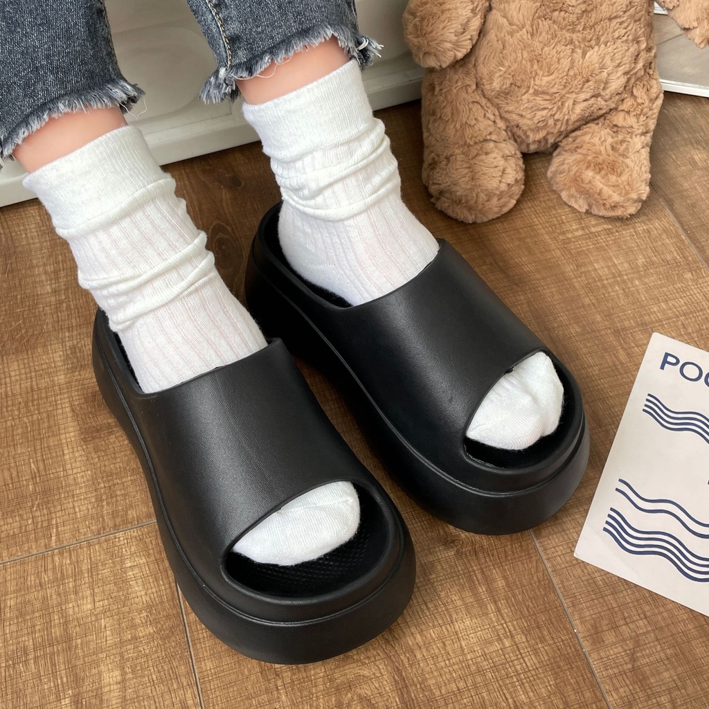 Dép Sandal Đế Dày Chống Trượt Size 36-41 Thời Trang Cho Nữ