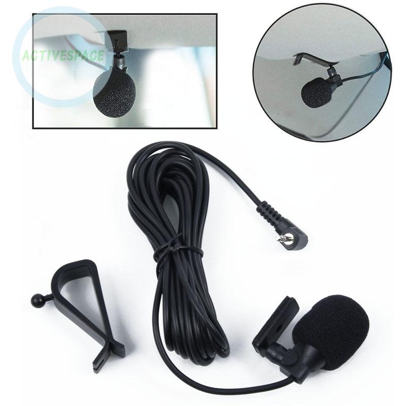 Audio For Car Pioneer Stereos Cover Vehicle 2.5mm Radio Connector Microphone