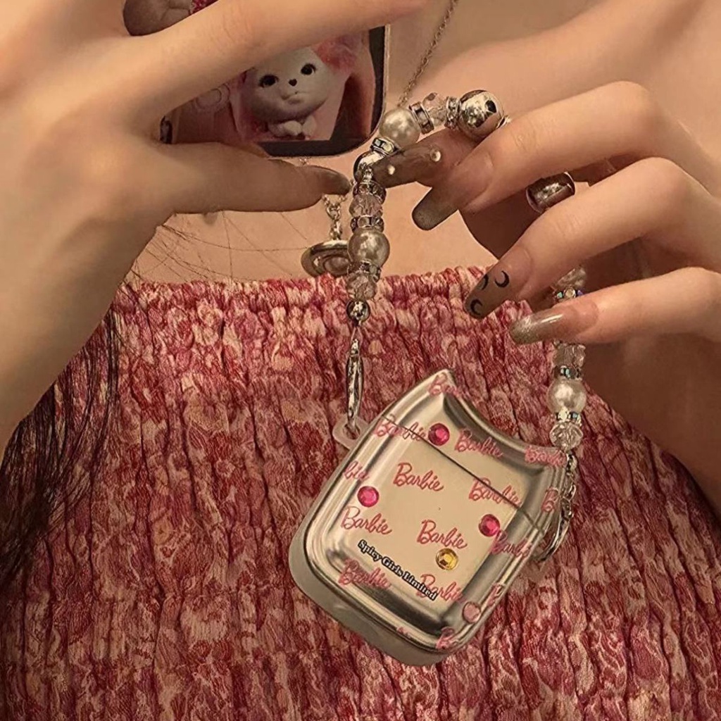 Vỏ Bảo Vệ Hộp Sạc Tai Nghe Airpods3 Airpodspro2 Generation Pro Không Dây Đính Ngọc Trai Họa Tiết Chữ Tiếng Anh Phong Cách Hàn Quốc Ins