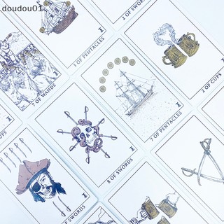 Bộ bài tarot fate divination 12 * 7cm doudou01