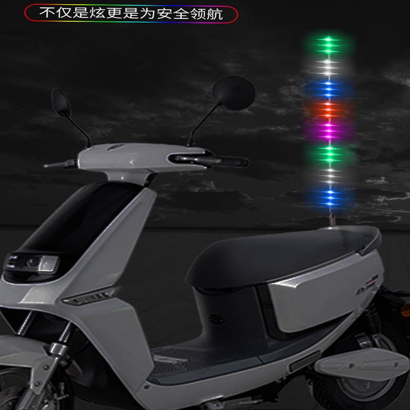 Ăng Ten Đèn LED RGB 24V 12V Cảnh Báo Nhiều Màu Sắc Gắn Trong Xe Hơi / Xe Tải / Tàu Thuyền