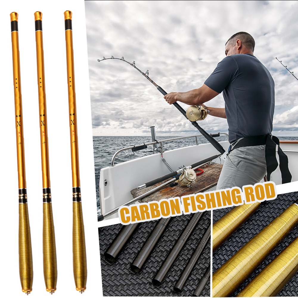 Cần Câu Cá mini Bằng carbon Siêu Ngắn Chất Lượng Cao