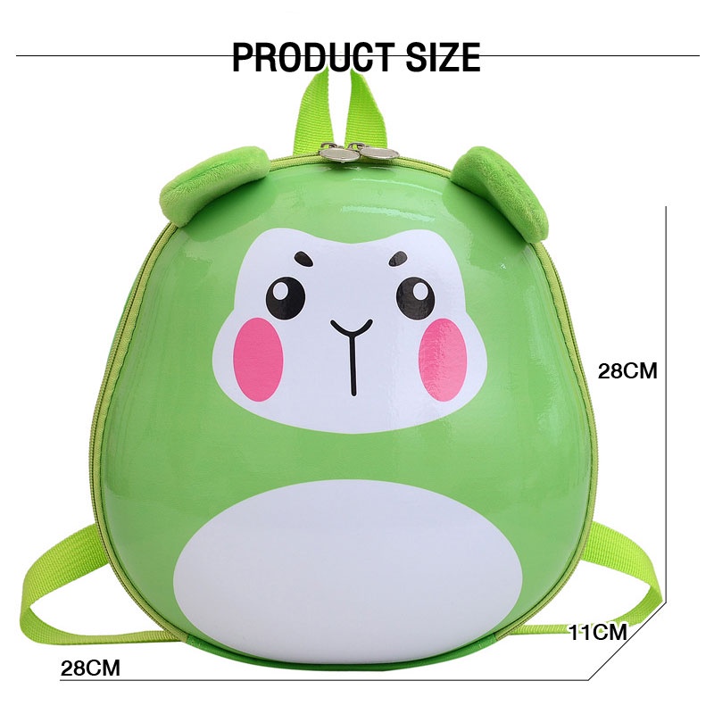 Mr.puffer Ba Lô mini Trọng Lượng Nhẹ Họa Tiết Động Vật Hoạt Hình Cho Bé Trai Bé Gái Mẫu Giáo