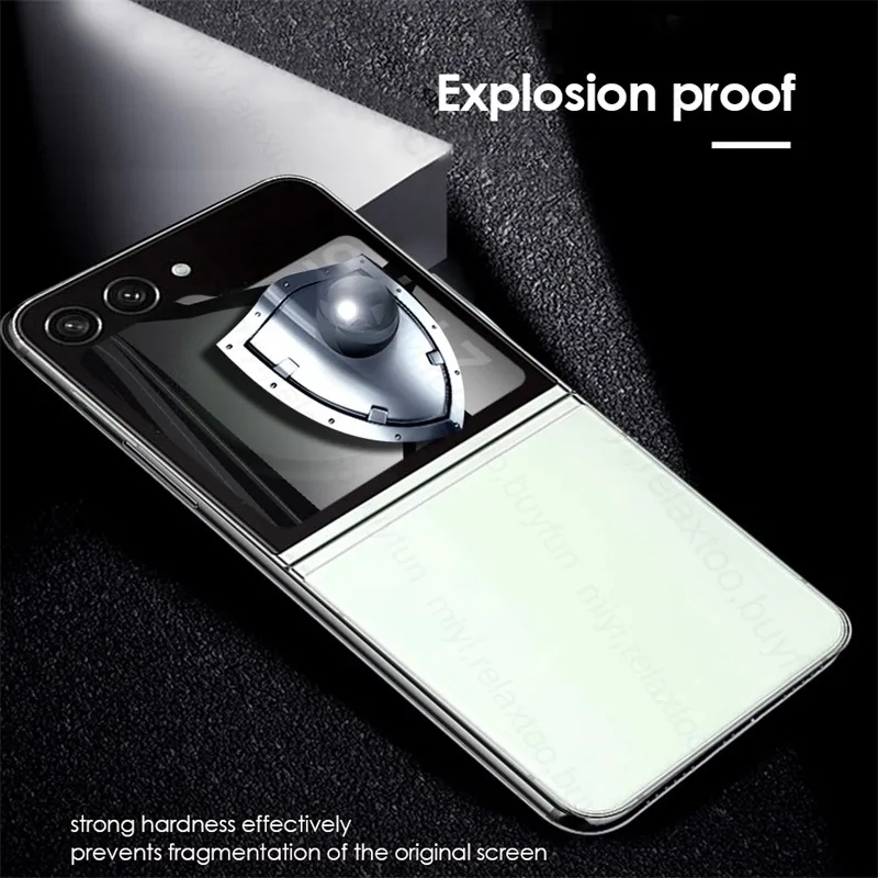 For samsung galaxy z flip 5 5G flip5 zflip5 Anti Spy Small Screen Protector Privacy Soft Hydrogel film Protective lens film